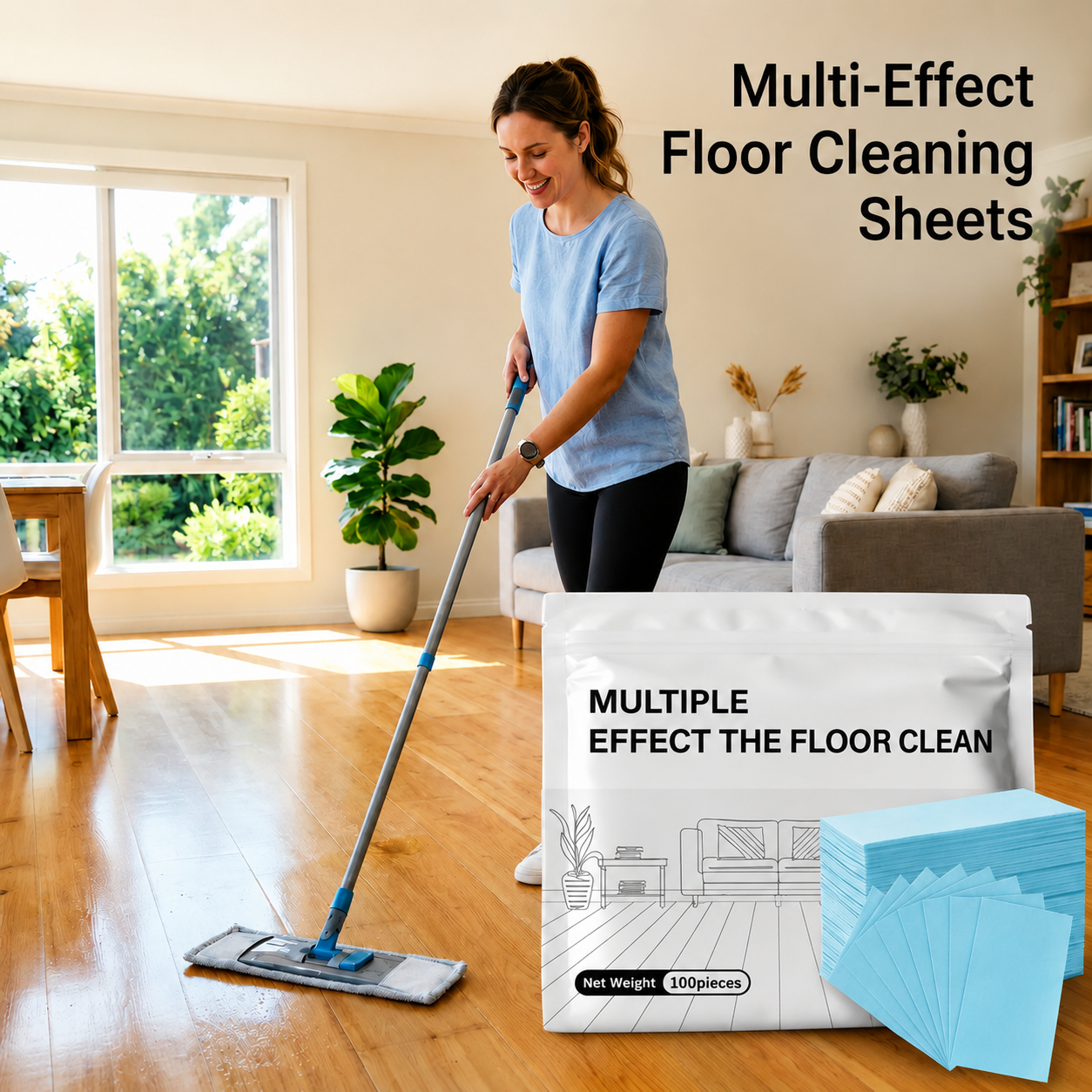 Multi-Surface Antibacterial Cleaner for Hardwood, Tile & Laminate