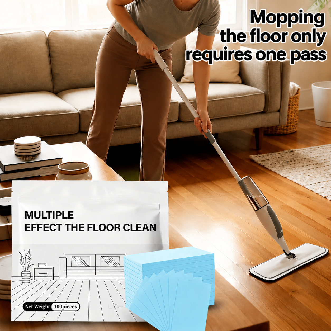 Multi-Surface Antibacterial Cleaner for Hardwood, Tile & Laminate
