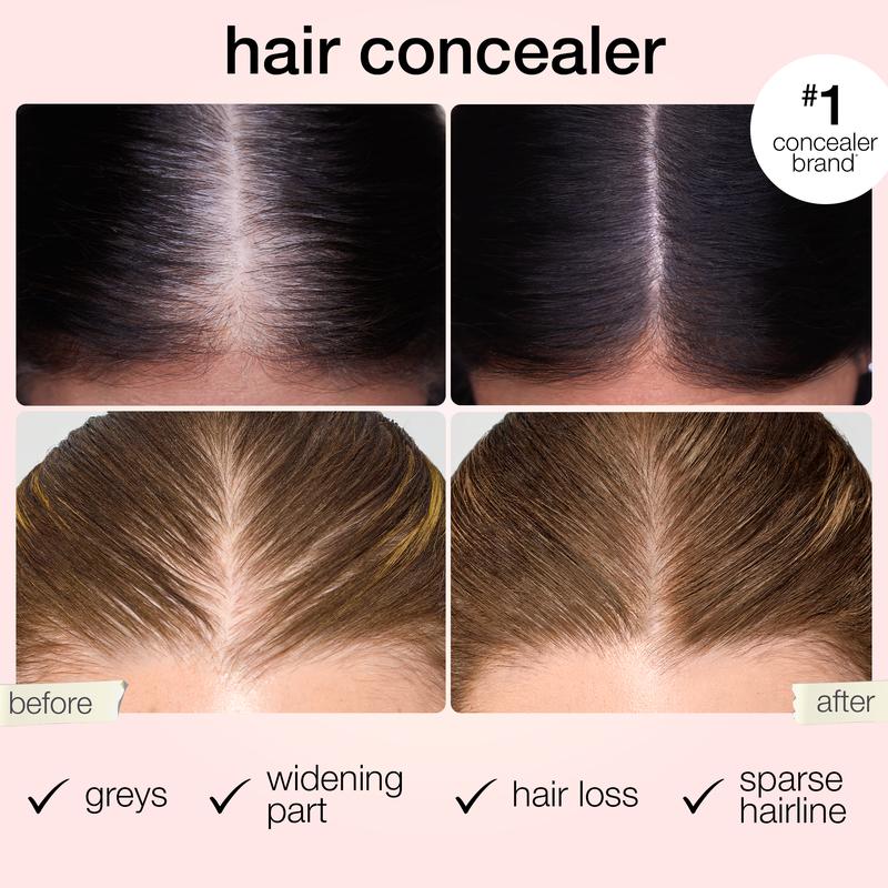Touch & Go Hair Concealer | Instant Root Touch-Up Stick For Gray Hair & Sparse Hairline