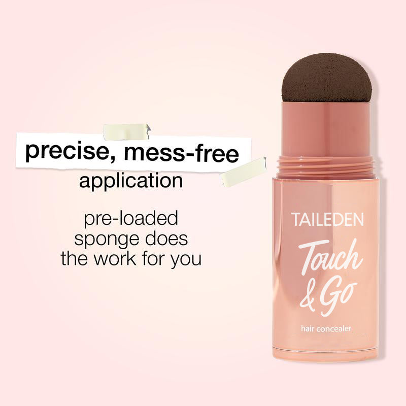Touch & Go Hair Concealer | Instant Root Touch-Up Stick For Gray Hair & Sparse Hairline