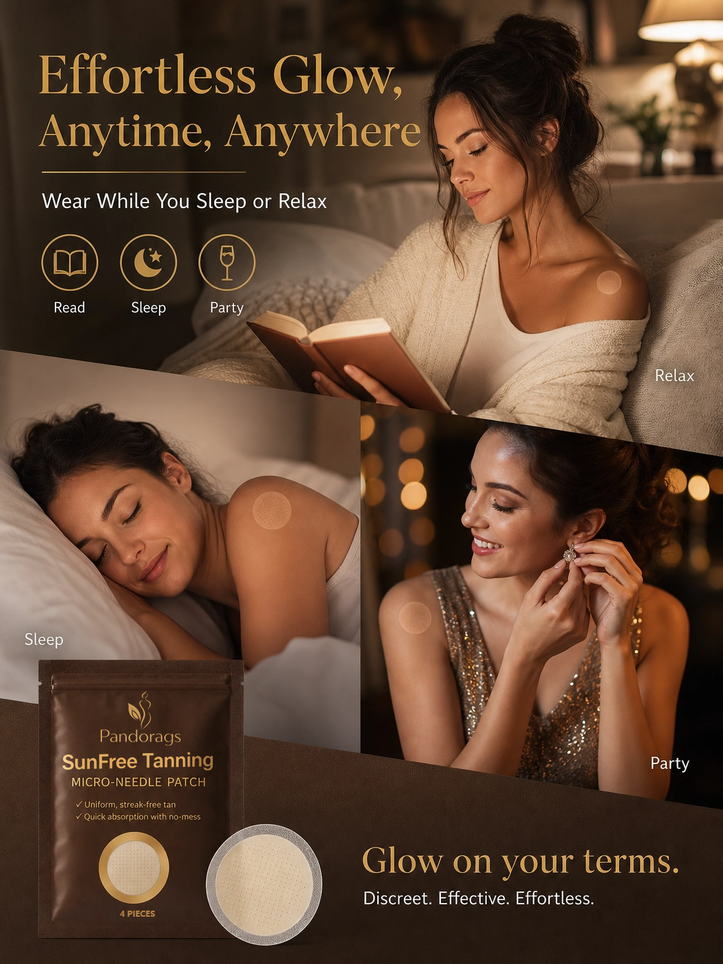 Up to 85% OFF Pandorags® Transdermal Tanning Patch
