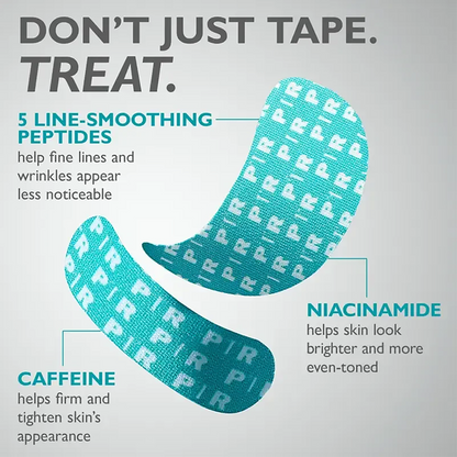 Peptide Face & Eye Tape-Instant Firming | Anti-Wrinkle | Skin Tightening Patches