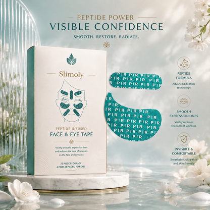 Peptide Face & Eye Tape-Instant Firming | Anti-Wrinkle | Skin Tightening Patches