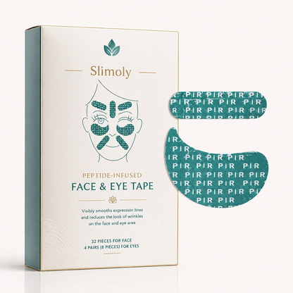 Peptide Face & Eye Tape-Instant Firming | Anti-Wrinkle | Skin Tightening Patches